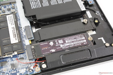 Users can install up to two M.2 2280 SSDs
