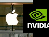 Apple and Nvidia announce surprise AI partnership. (Image source: Pexels, Nvidia, edited)