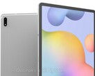 An up-to-date Galaxy Tab S7+ render. (Source: Pigtou x OnLeaks)