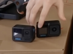 An alleged look at the Hero 14 Black next to its predecessor, right to left.