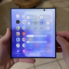 The Samsung Galaxy Z Fold7 running One UI 8.5. (Image source: SamMobile)