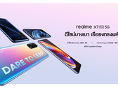 The X7 Pro is Thailand's latest 5G premium phone. (Source: Realme)