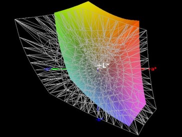 Color Space Coverage AdobeRGB - 59%