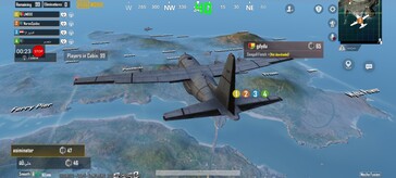 PUBG Mobile: Smooth preset, 40 fps avg.