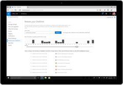 The OneDrive Files Restore feature protects against ransomware. (Source: Microsoft)