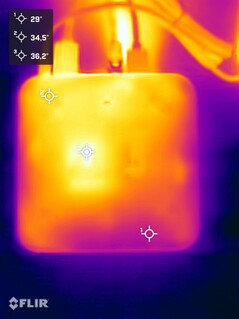 Geekom A7 Max stress test (underside)