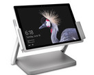 The Kensington SD7000 dock helps turn the Surface Pro into a mini Surface Studio. (Source: Kensington)