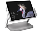 The Kensington SD7000 dock helps turn the Surface Pro into a mini Surface Studio. (Source: Kensington)