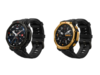 The Amazfit T-Rex 3 Pro (48 mm) smartwatch in Tactical Black (left) and Black Gold (right). (Image source: Amazfit)