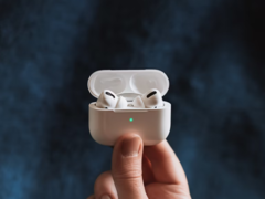 SPR AVS (Spatial Relay Audio-Visual Sync) is first being implemented by Apple in iPhone 17, AirPods Pro 3, and Vision Pro. Pictured - the AirPods Pro. (Image source: Omid armin on Unsplash)
