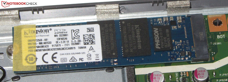 A PCIe 3.0 SSD serves as the system drive.