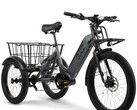 The Buzz Cerena T2 e-trike boasts a 500 Wh battery and offers up to 40 miles (64.3 km) of range (Image source: Buzz)