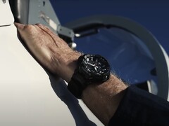 The watch boasts dual-time support and a flight log feature. (Image source: Casio)