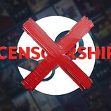 Anti-censorship logo shown over Steam background (Image source: Valve with edits)