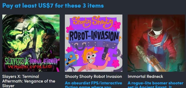 Decorative image. The first tier contains three games