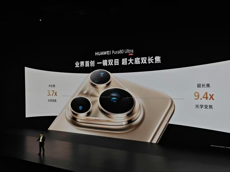 Huawei Pura 80 Ultra telephoto lens (image source: Ice Universe on X)