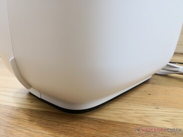 Rounded design allows for a smaller footprint than most other air purifiers