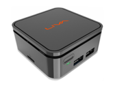 The Liva Q features a really small enclosure, measuring 2.75 x 2.75 x 1.18 in and weighing 9.1 oz. (Source: ECS)