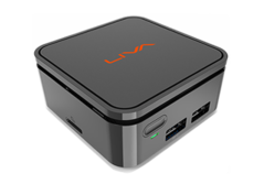 The Liva Q features a really small enclosure, measuring 2.75 x 2.75 x 1.18 in and weighing 9.1 oz. (Source: ECS)