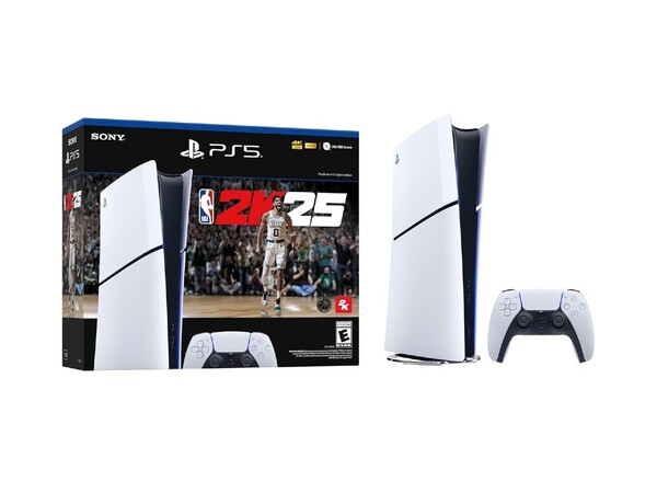 The PlayStation 5 Digital Edition NBA 2K25 comes with a download code for the game. (Image source: PlayStation)