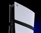 A render of the rear of Sony's PlayStation 5 Pro console