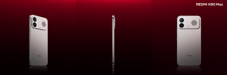Rear and side design of the Redmi K90 Max