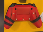 The Deadpool x Xbox controller without the backside attachment. (Image Source: bilibili)