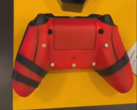 The Deadpool x Xbox controller without the backside attachment. (Image Source: bilibili)