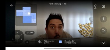 App view: Remote control