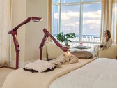 The Syncere Lume lamp can handle a variety of home tidying tasks including folding laundry.