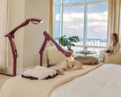The Syncere Lume lamp can handle a variety of home tidying tasks including folding laundry.