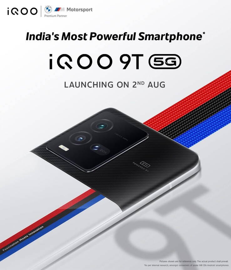 iQOO touts its 9T as a new AnTuTu-busting flagship smartphone. (Source: iQOO)