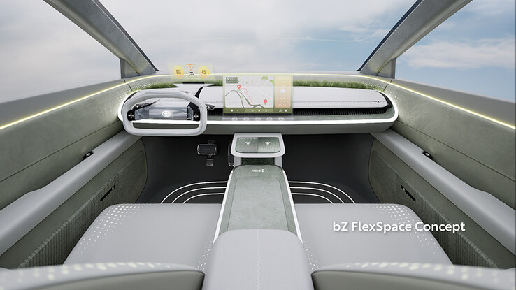 The Toyota bZ FlexSpace concept EV. (Image source: Toyota)