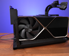 The RTX 4090 FE barely fits a Razer Core X Chroma external GPU encloser. (Image Source: Jarrod's Tech)