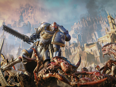 Promotional art for Warhammer 40000 Space Marine 2