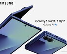 Samsung's current Fold7 and Flip7, released in 2025.