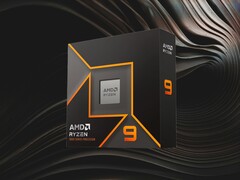 The 16-core AMD Ryzen 9 9950X CPU, box pictured, is now available at just $434 for Amazon Prime members. (Image source: Amazon, edited)