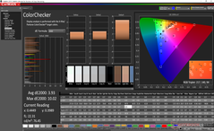 ColorChecker before calibration