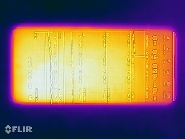 Surface temperatures: Top
