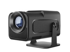 The projector can be positioned quite easily thanks to the stand.