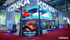 Konka&#039;s 136th Canton Fair booth. (Image source: Konka)