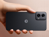 The Moto G34 in one of its two launch colours. (Image source: Motorola)
