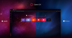 Opera GX for macOS is now available. (Source: Opera)