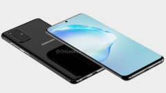 Samsung has skipped an S11-named model and gone straight to the Galaxy S20. (Image source: @OnLeaks)