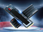 The 9100 PRO series will be sold with 8.8~11.25 mm thick heatsinks. (Image source: Samsung)