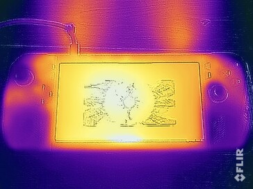 Surface temperatures stress test (front)