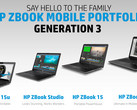 HP introduces new ZBook mobile workstations