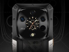 The Armor 28 Ultra has a second AMOLED display on the back (Image Source: Ulefone)