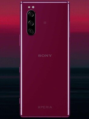 Sony Xperia 5 in red. (Image source: Sony)