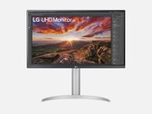 The LG 27UP850 has a USB hub that can recharge laptops at up to 96 W. (Image source: LG)
